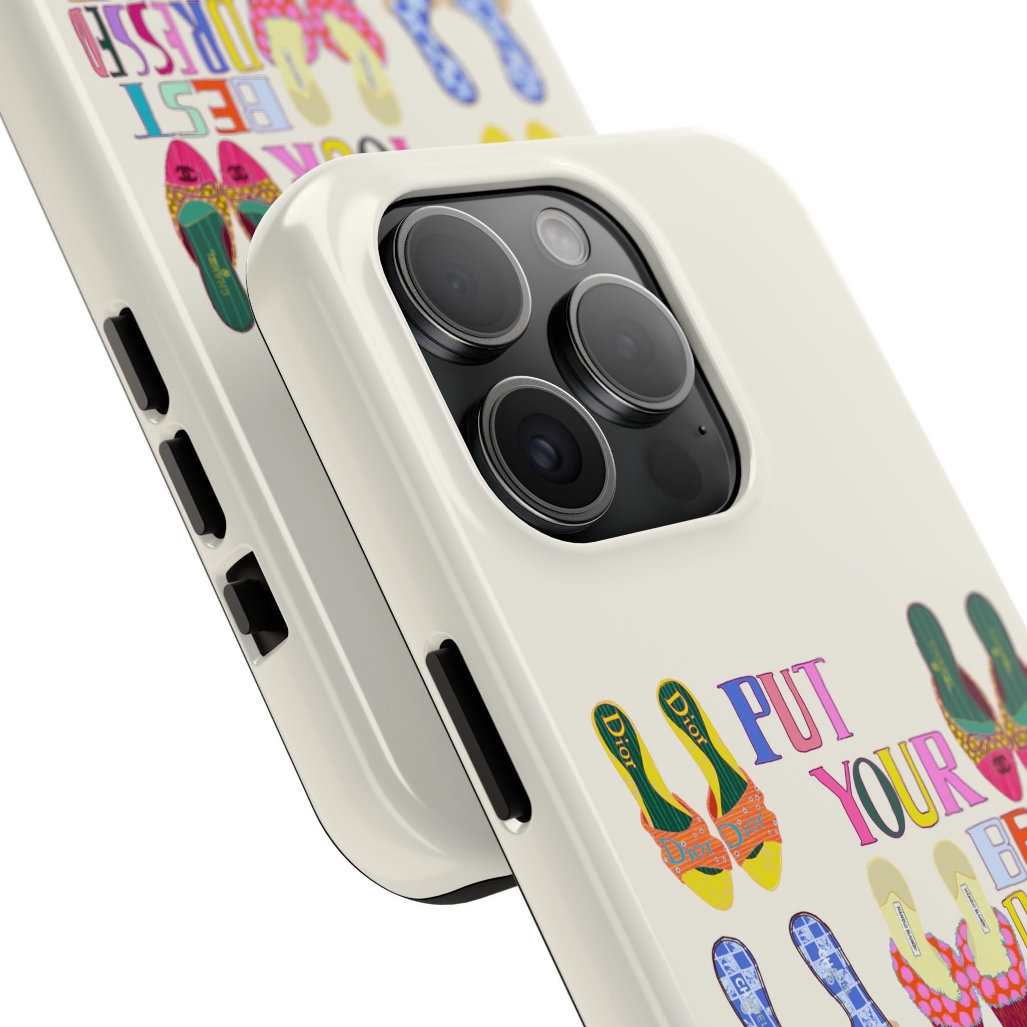 Best Dressed Foot Cream Phone Case