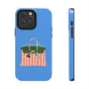 Hold Your Horses Blue Phone Case