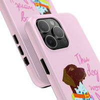 This Dog Won't Hunt Pink Phone Case