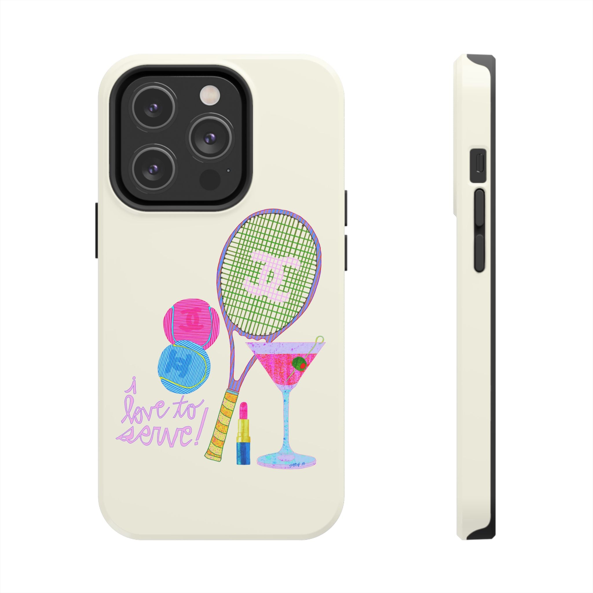 I Love to Serve Phone Case