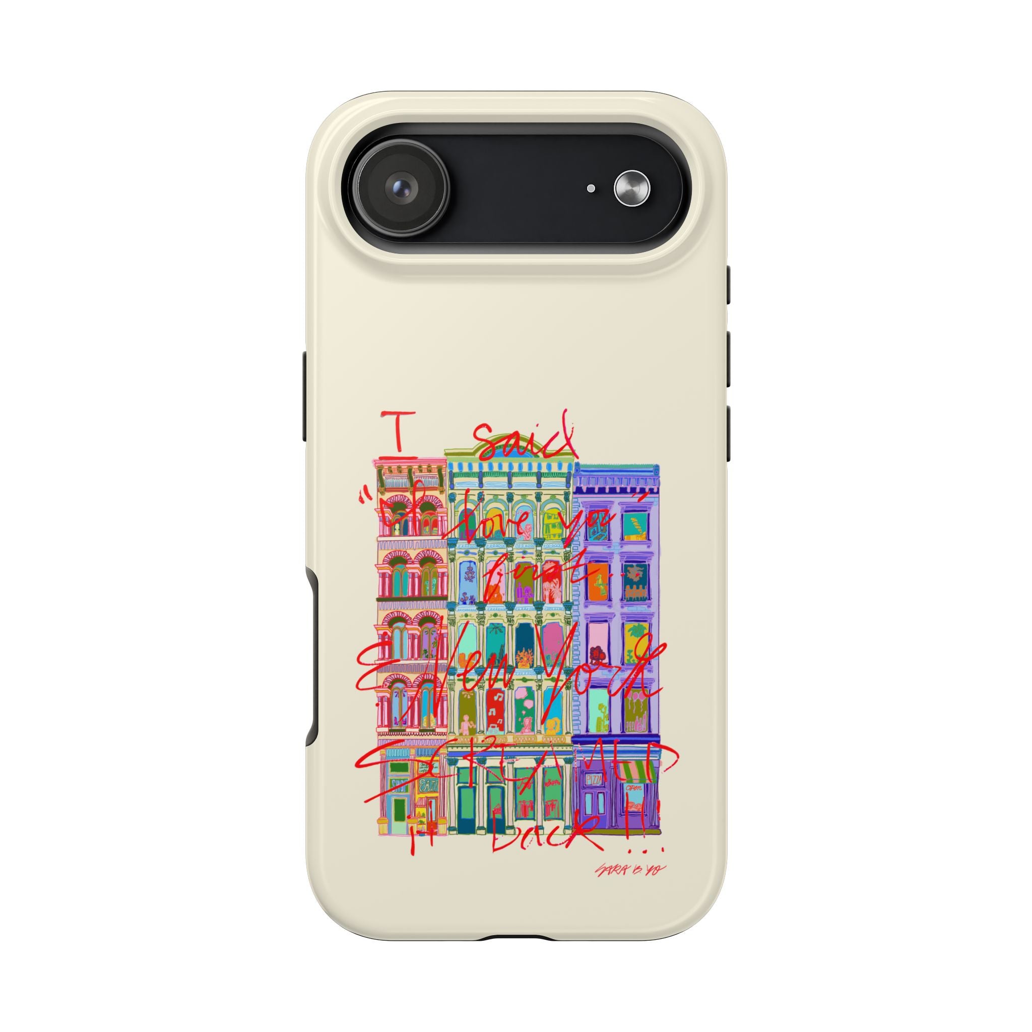 New York I Love You Phone Case