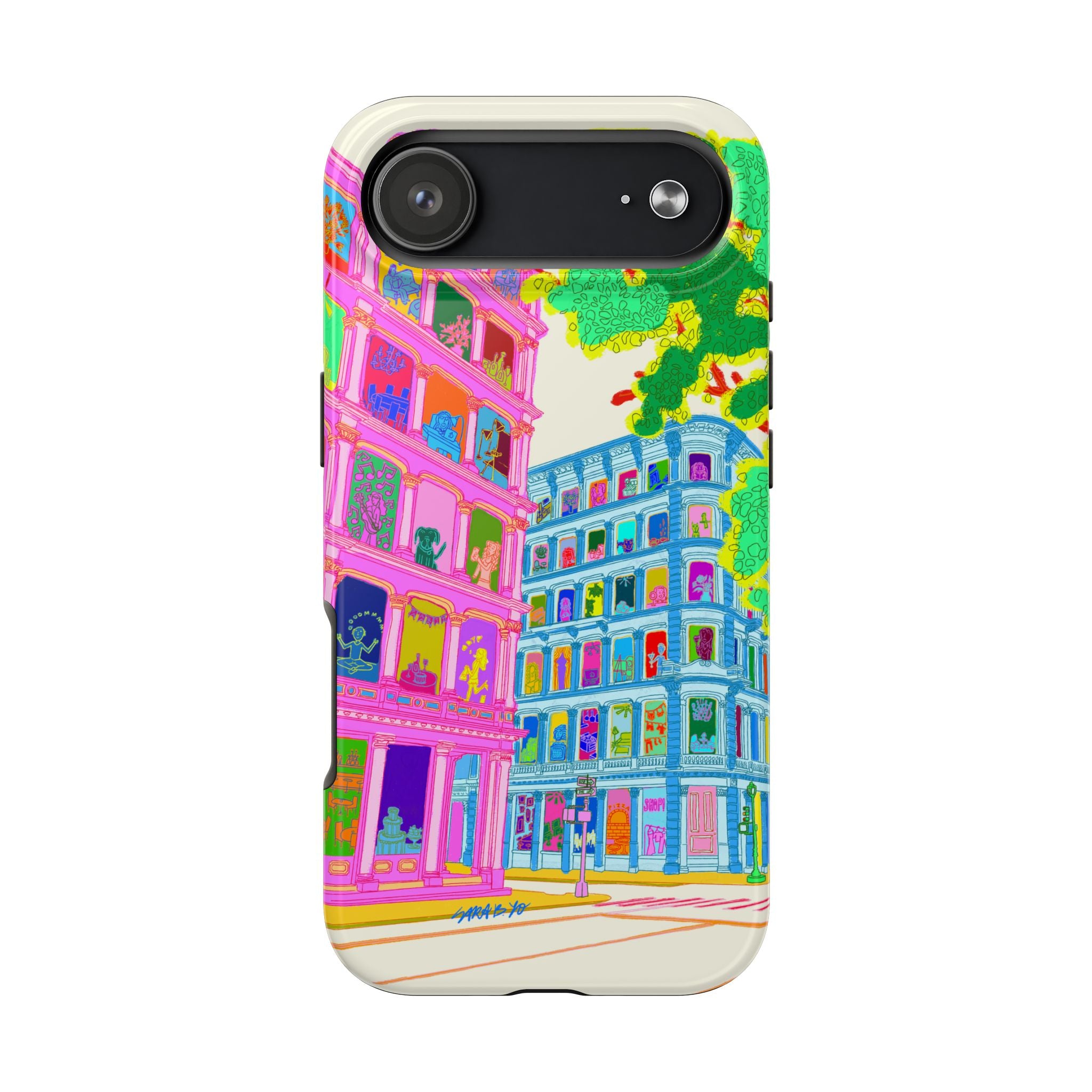 Somewhere in Soho Phone Case