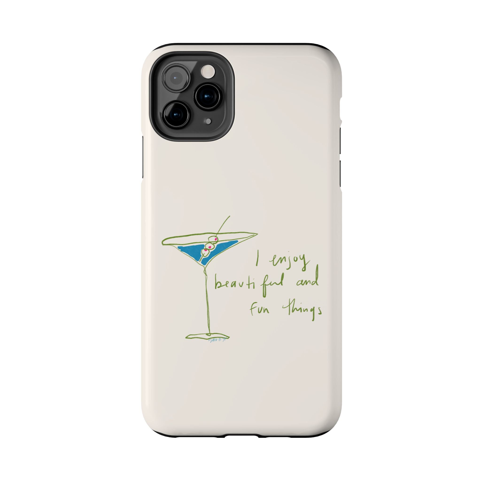 Beautiful & Fun Martini Phone Case