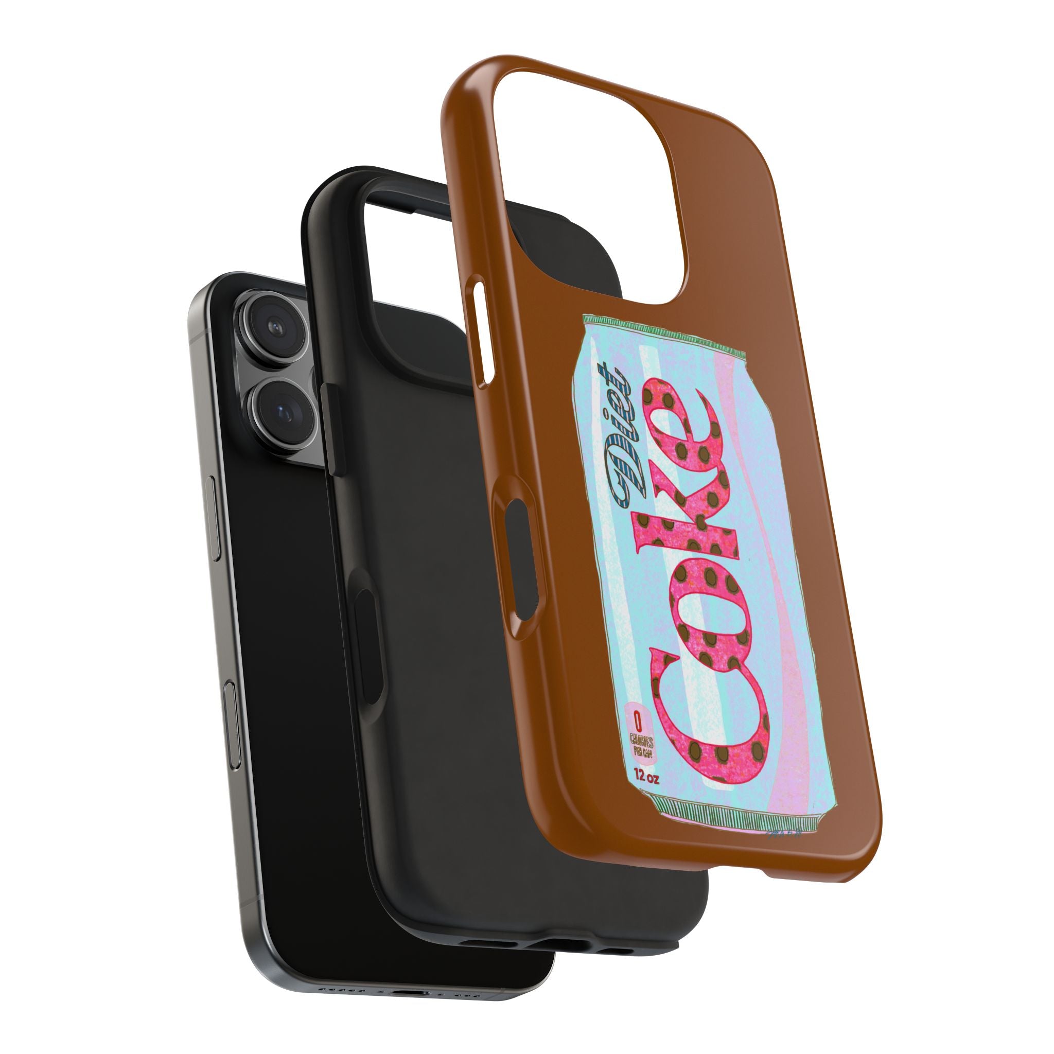 Diet Coke Brown Phone Case