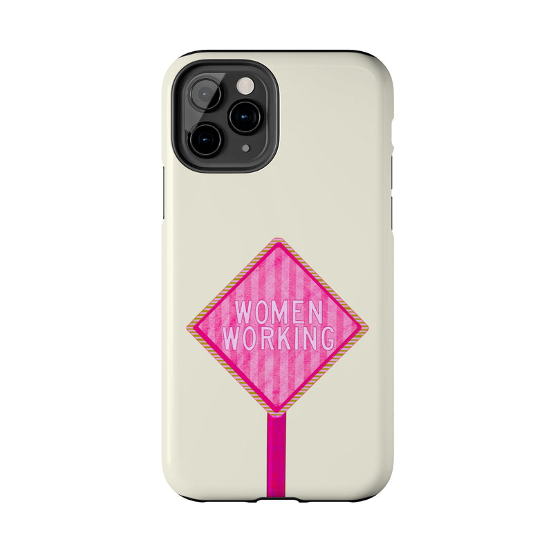 Women Working Phone Case
