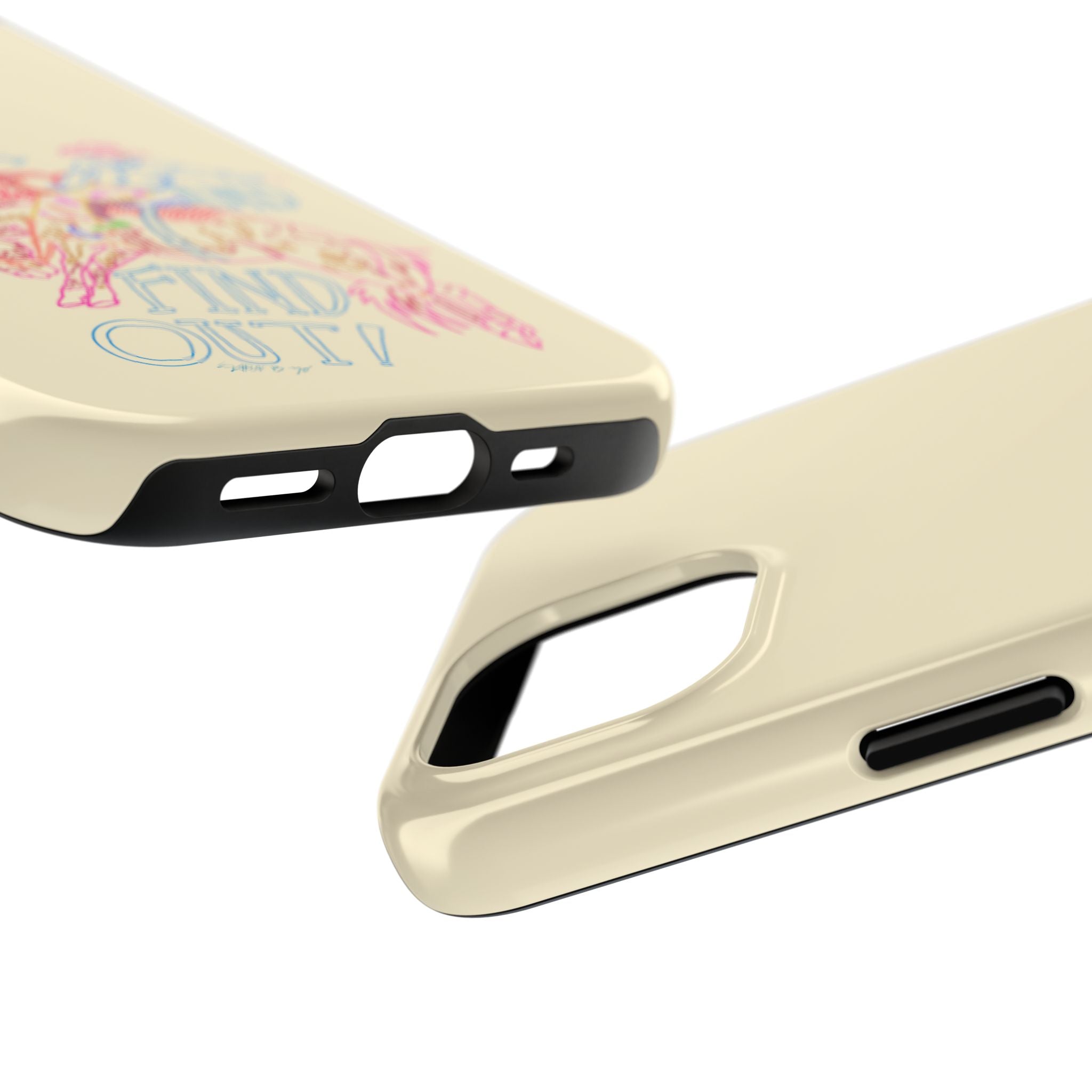 Beige Buck Around Phone Case