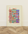 New York Love Story Art Print