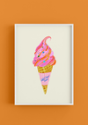 Cute & Sweet Treat - Art Poster Print