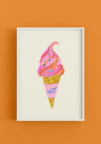 Cute & Sweet Treat - Art Poster Print