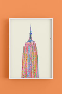 Empire State of Mind - Art Poster Print