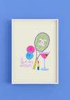 I Love to Serve - Art Poster Print