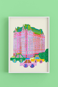 Take Me To The Plaza - Art Poster Print